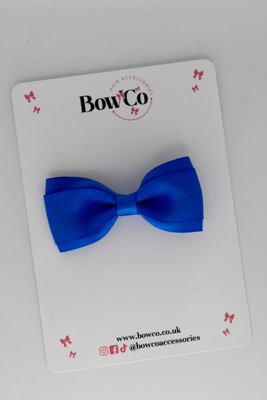 Royal Blue - Tuxedo Bow - Clip