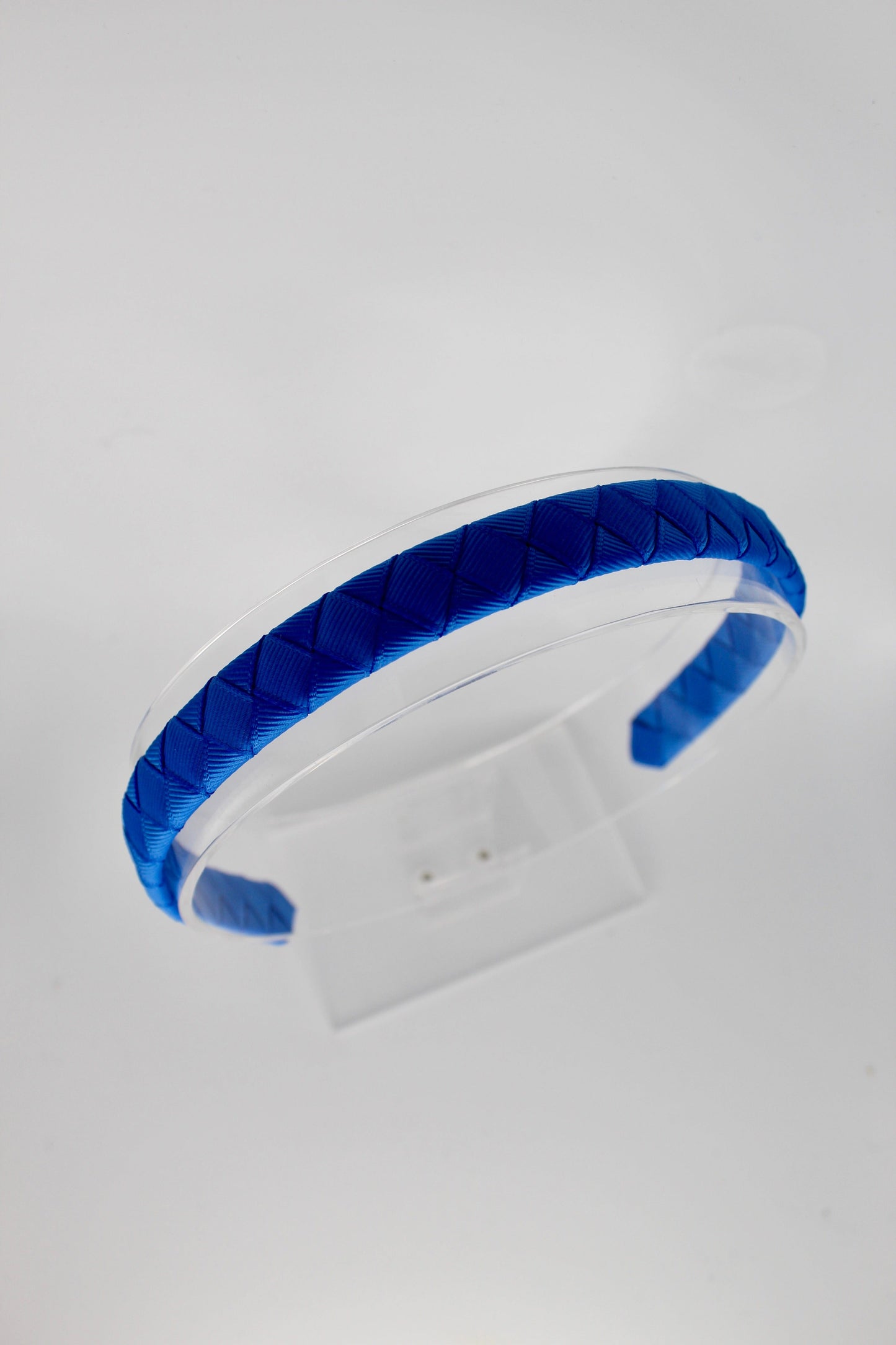 Pleated Royal Blue Hairband