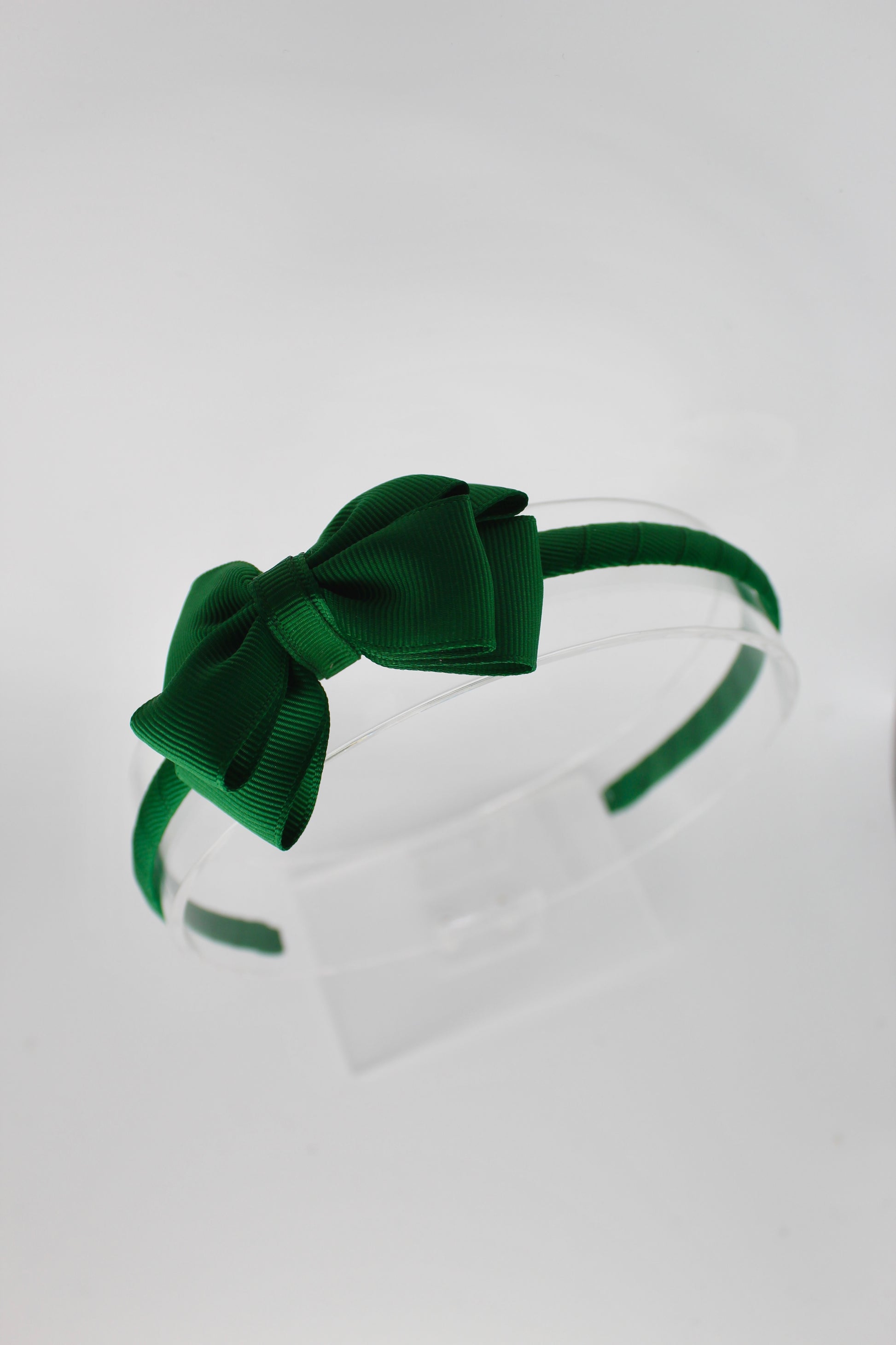 Bow Hairband - Forest Green