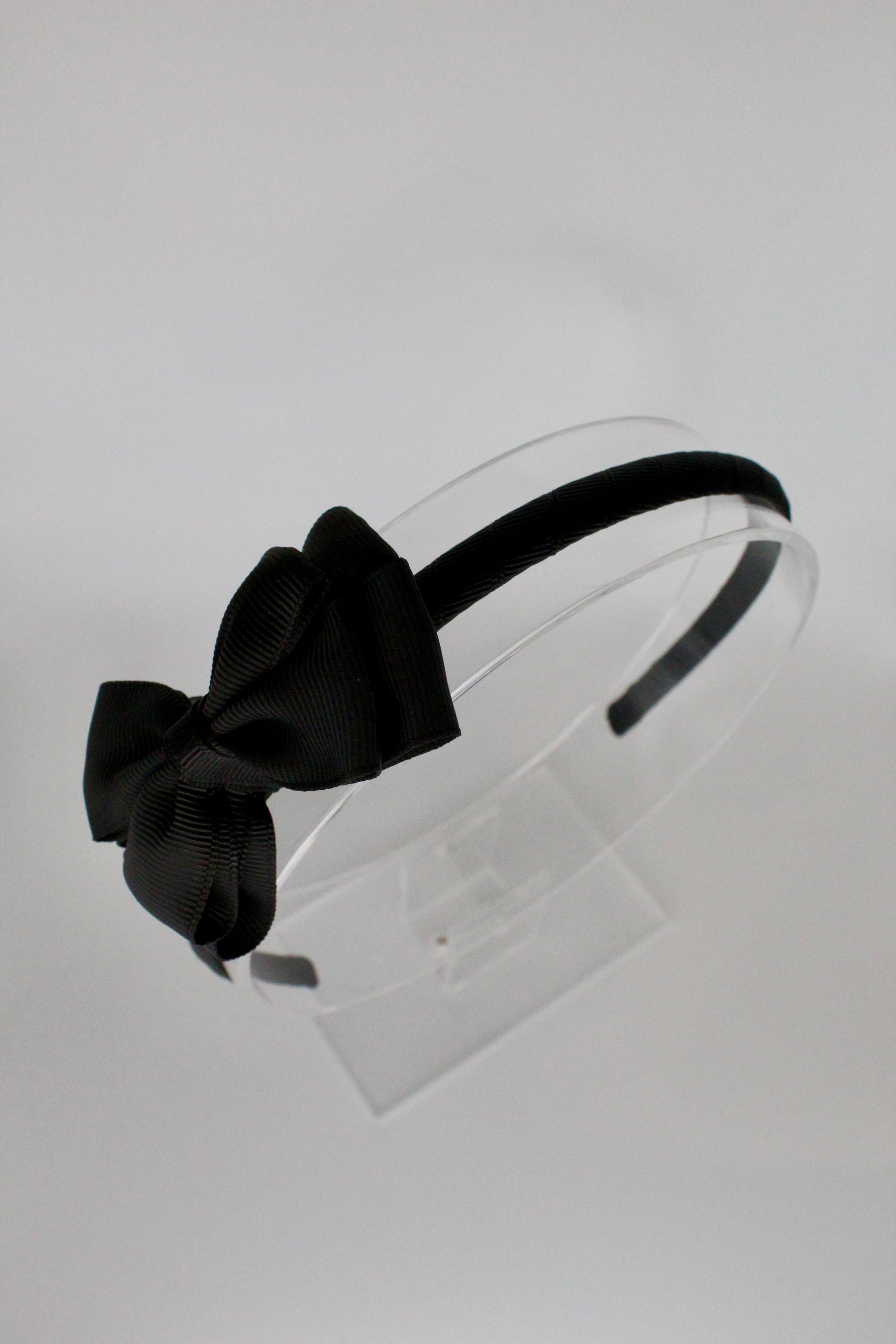 Bow Hairband - Black