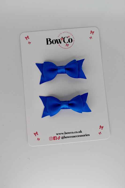 Royal Blue Bow Layer Tail Set - 2 Pack