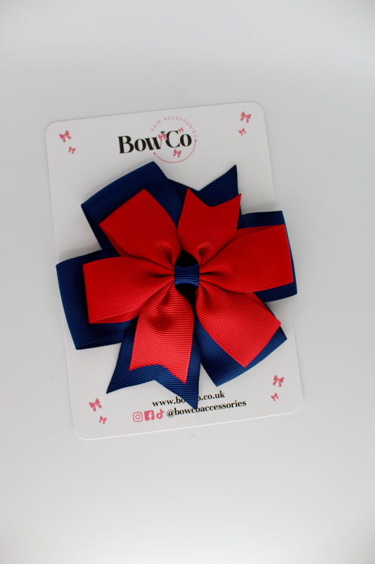 Pinwheel Bow Clip