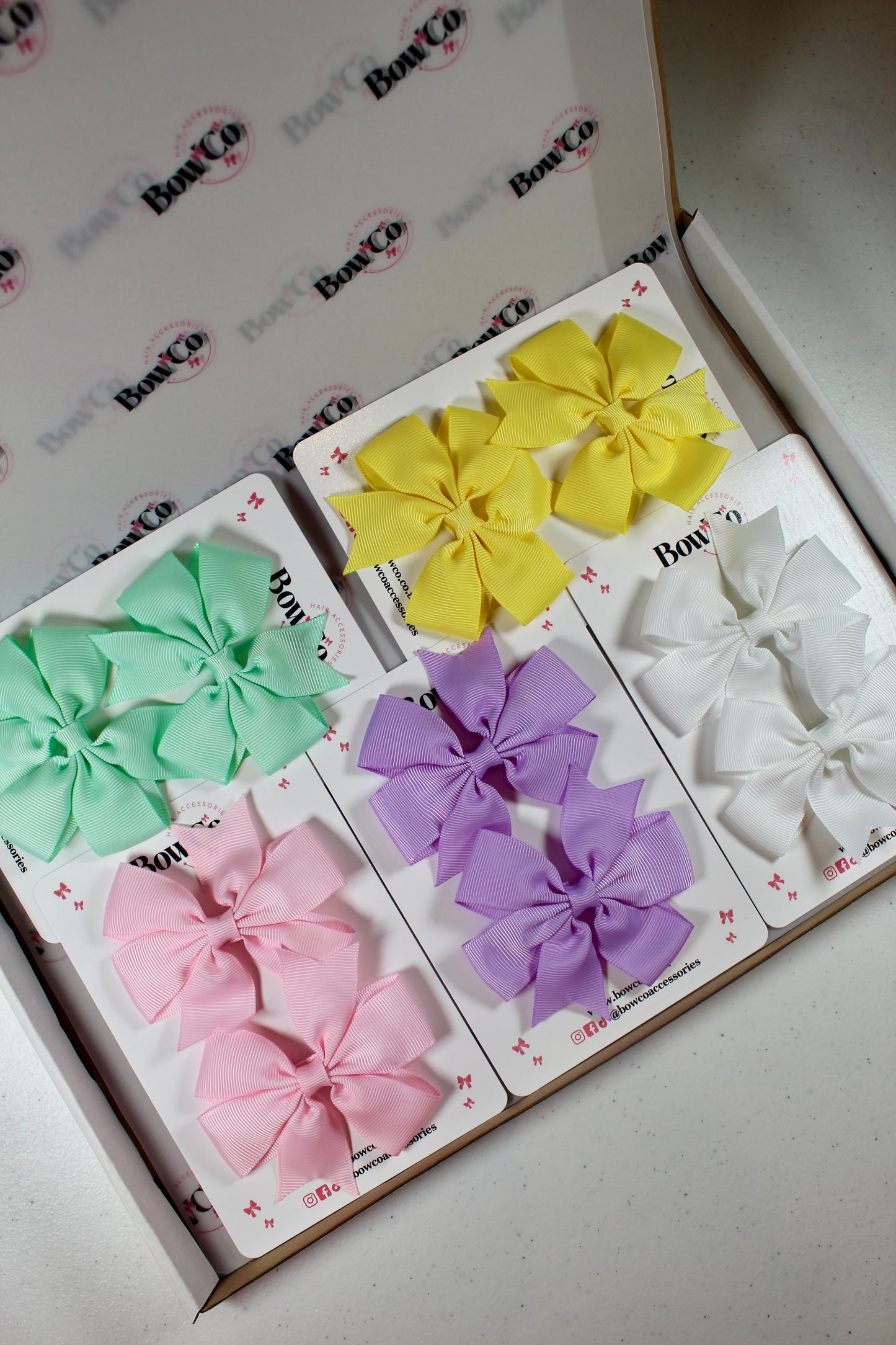 Pinwheel Bow Set - 10 Set